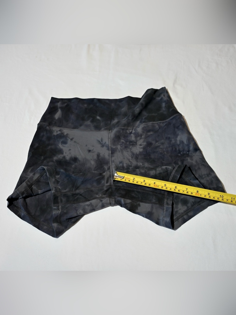 Lululemon Align 6” Shorts Size 12 Diamond Dye Pitch Grey Graphite Grey - Picture 3 of 4